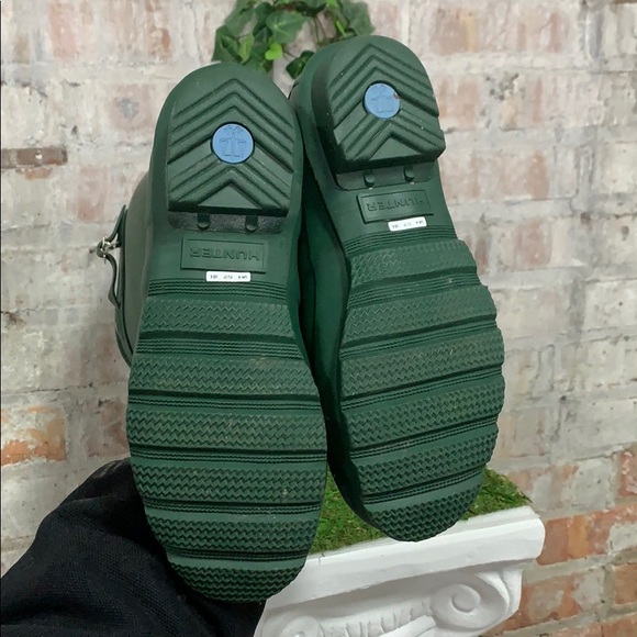 PRE OWNED Hunter Classic Tall Green matte Boots - Picture 4 of 5